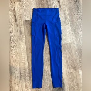 Lululemon Electric Blue Leggings Size 4